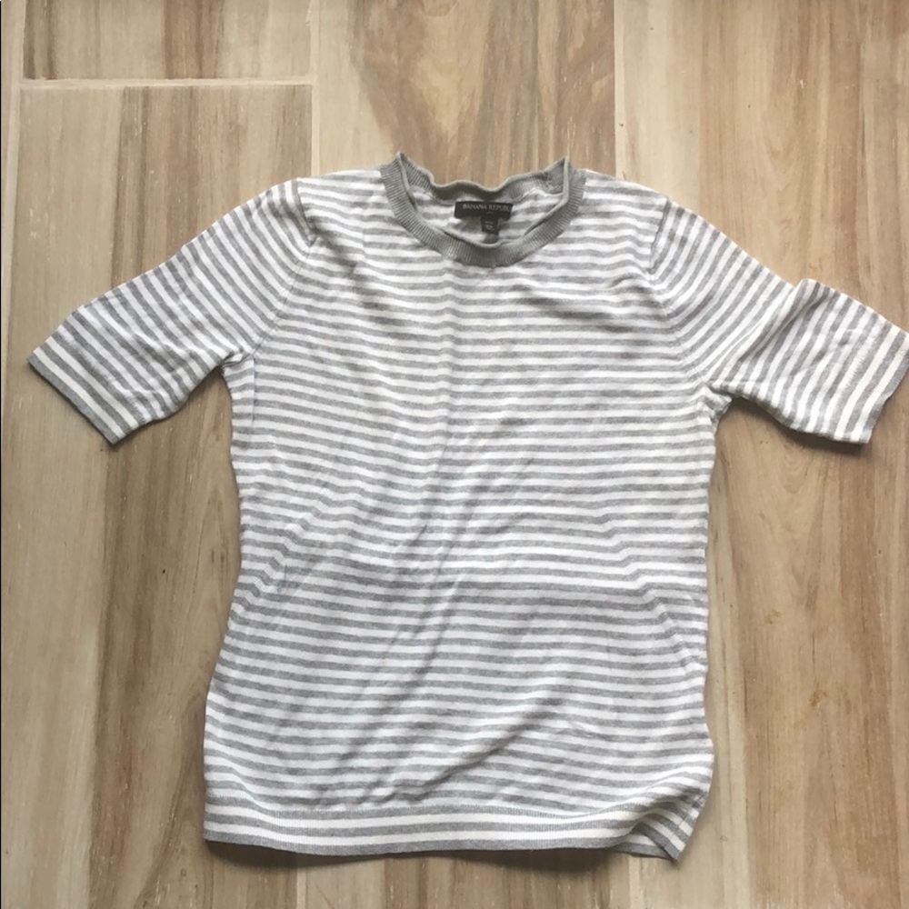Banana republic striped shirt
